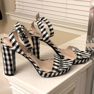 Black/White Heels